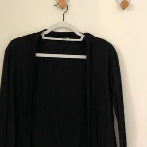 Black cardigan
